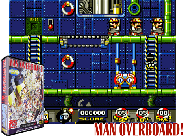Man Overboard! - S.S. Lucifer (E) [c][!]
